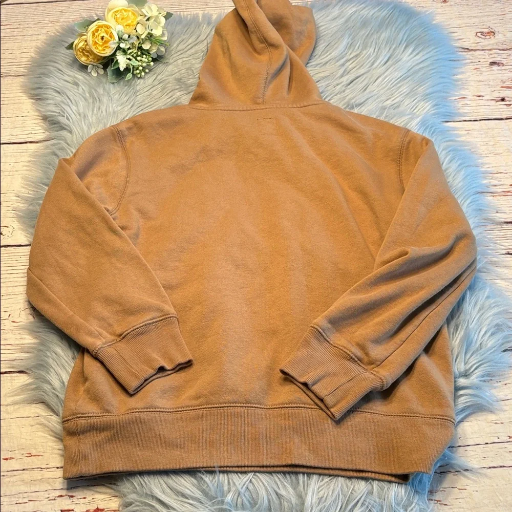 GAP Kids Caramel Brown Hoodie sz M